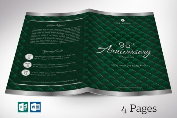 Download Silver Green Church Anniversary Program - Premium Resources