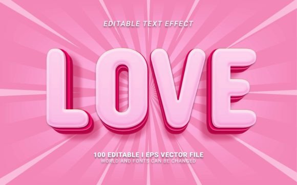 Download Love Text Effect - Premium Resources