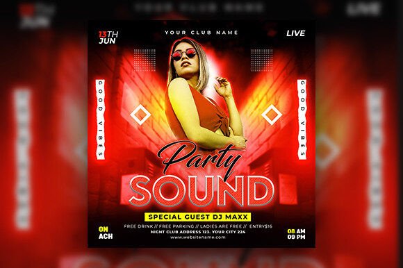 Download Music Night Party Flyer Psd - Premium Resources