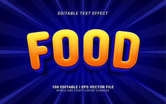 Download Food Text Effect - Premium Resources